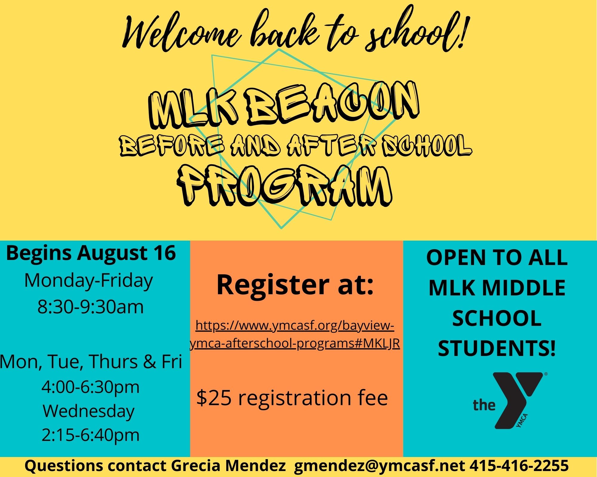 MLK Beacon Summer Legacy Program SFUSD